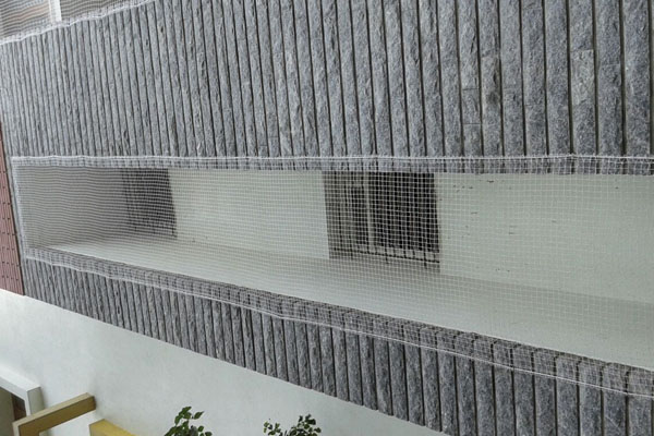 Duct Area Safety Nets Installation